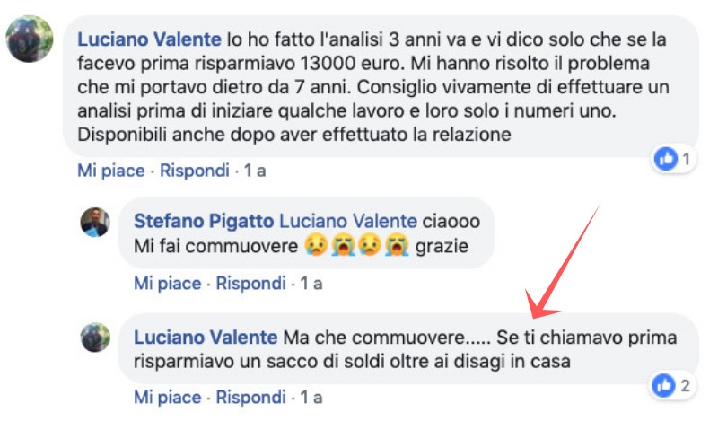 analisi umidità