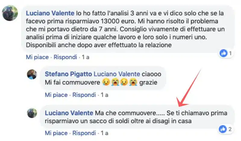 analisi umidità