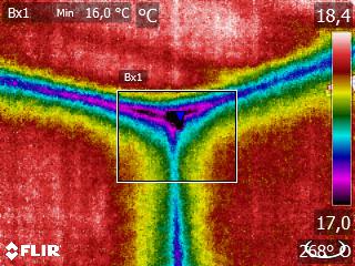 classe a muffa analisi termografica