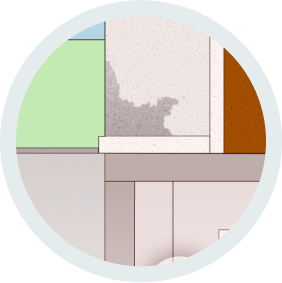 Umidità da infiltrazione laterale fuori terra