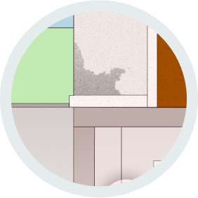 Umidità da infiltrazione laterale fuori terra