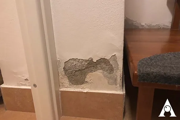 come riconoscere l'umidità di risalita