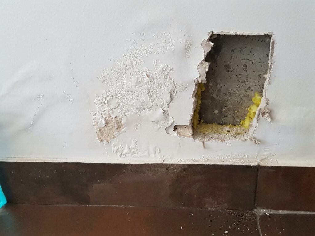 controparete per umidità di risalita